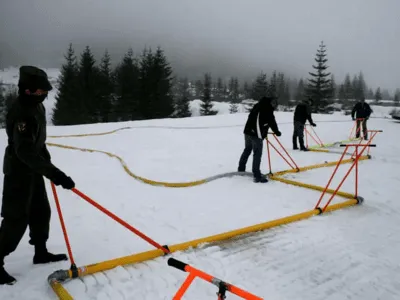 Schneedepot Hochfilzen Bild 2