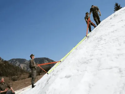 Schneedepot Hochfilzen Bild 3