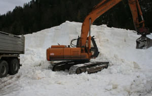 Schneekonservierung Hochfilzen Bild 3